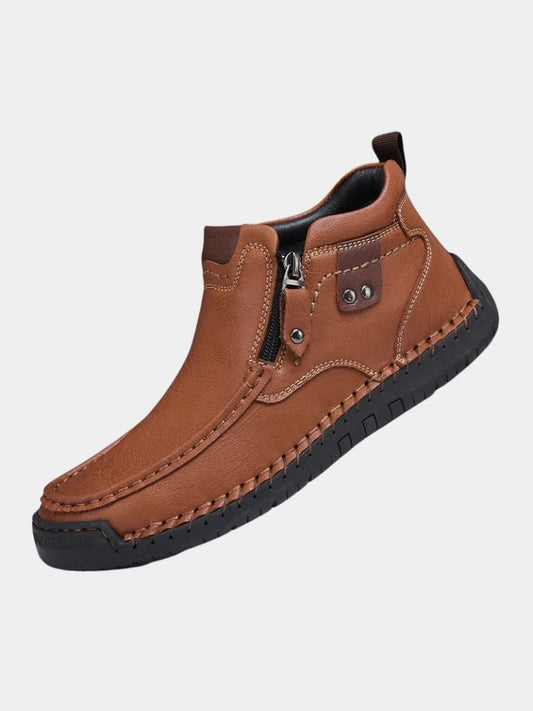 Brave Leather Boots - Maison McAllister