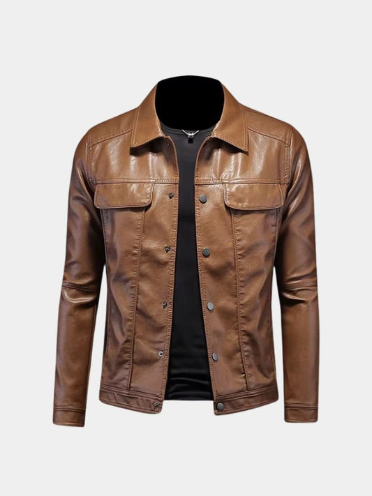 Bronze Rebel Leather Jacket – Maison McAllister