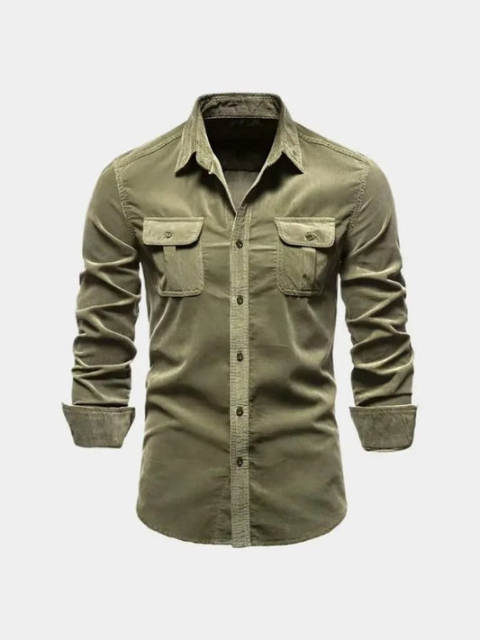 Casual Business Corduroy Shirt - Maison McAllister