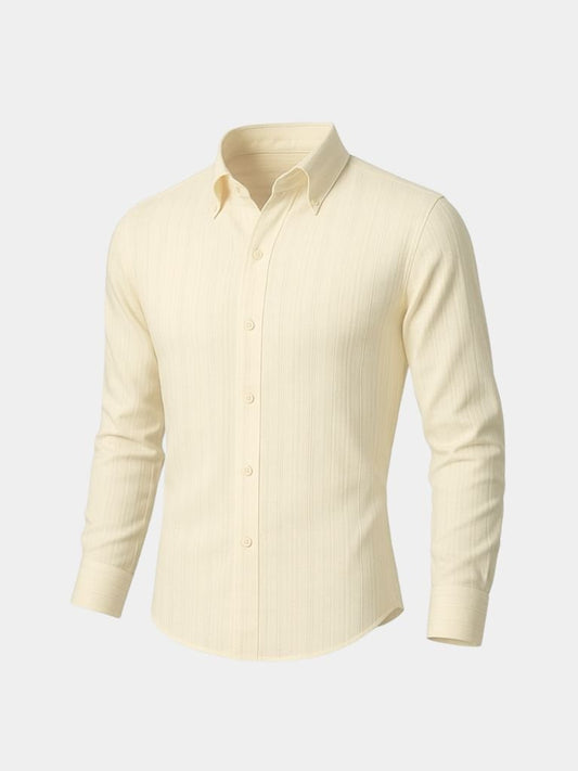 Striped Button Down Seersucker Shirt - Maison McAllister