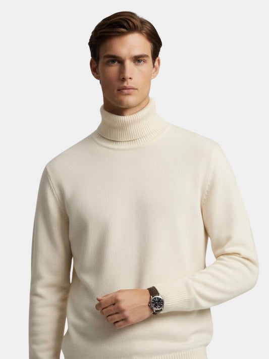 Aurelius Wool Turtleneck - Maison McAllister