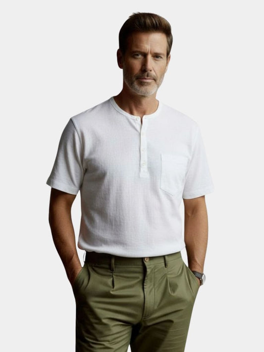 White Wellspring Linen T-Shirt – Maison McAllister