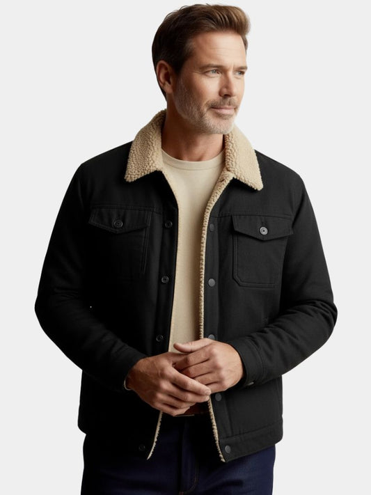 Vintage Fleece Bomber Jacket - Maison McAllister