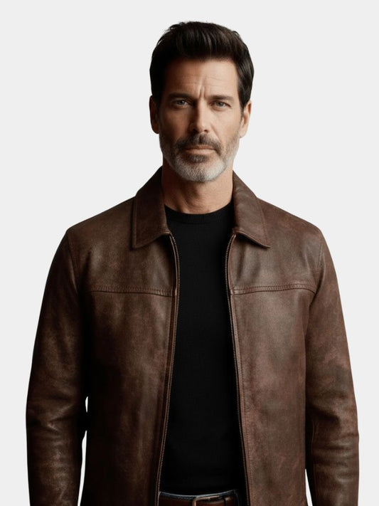 Regent Estate Leather Jacket - Maison McAllister