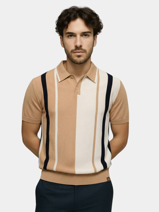 Retro Stripe Polo – Maison McAllister