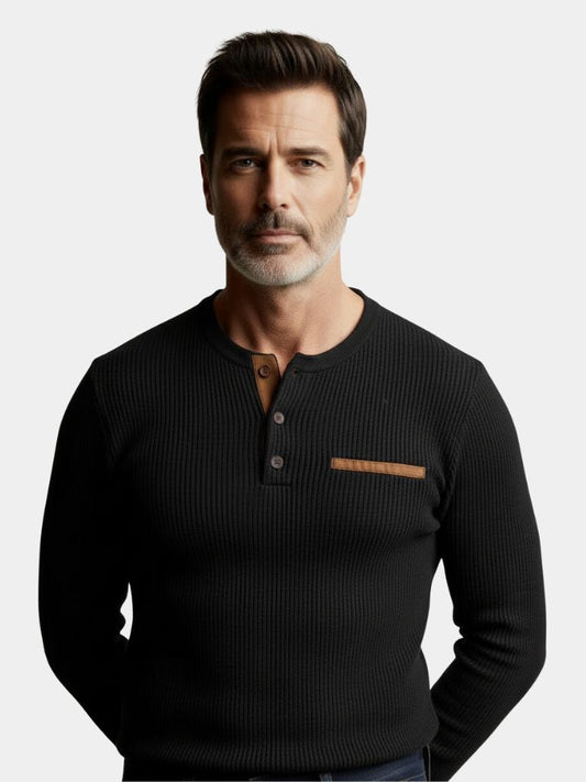 Corduroy Long Sleeve T-Shirt - Maison McAllister