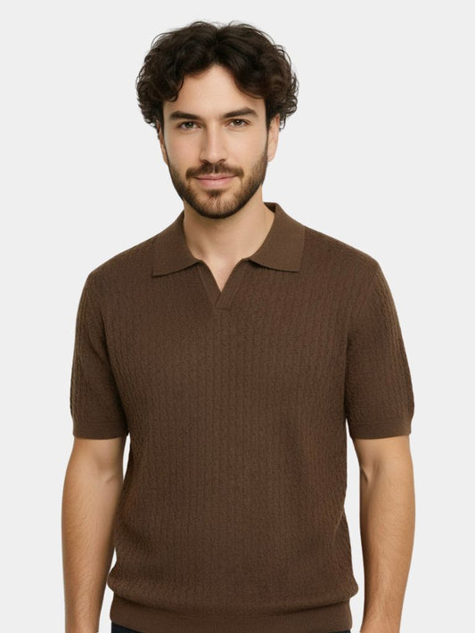 Brownstone Polo Shirt – Cross & Crown
