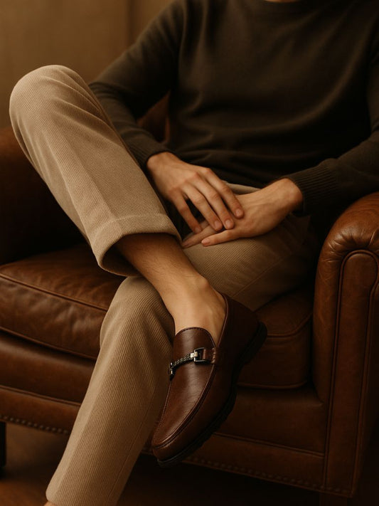 Belgravia Leather Loafers - Maison McAllister