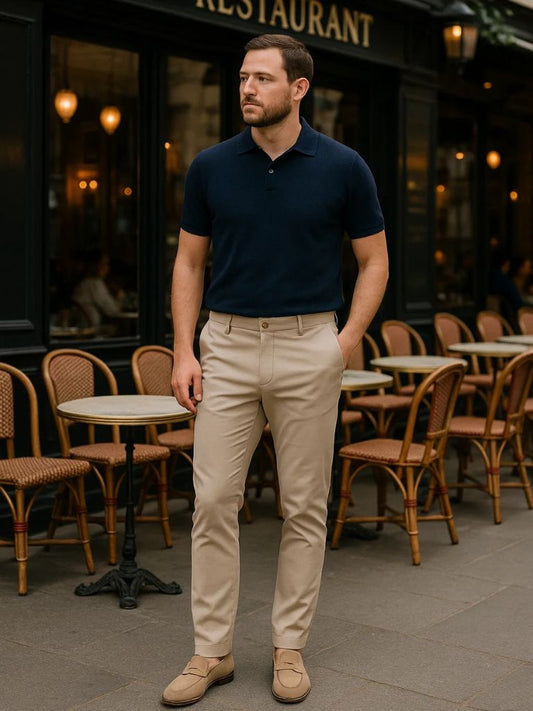 Casual Slim Fit Trousers - Maison McAllister