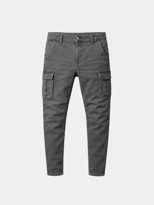 Denim Jeans Cargo Trousers - Maison McAllister