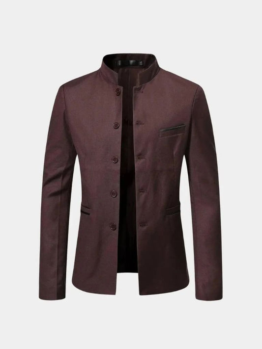 Elegant Collar Jacket - Maison McAllister