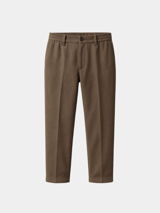Essential Stretchy Straight Trousers - Maison McAllister