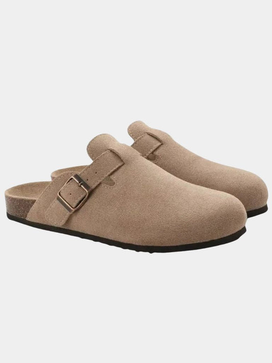Essential Suede Clogs - Maison McAllister