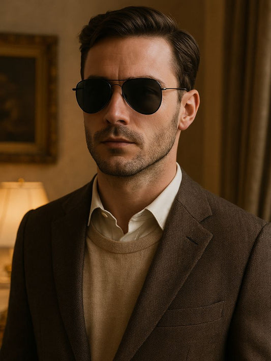 Halo Noir Polarized Sunglasses – Maison McAllister