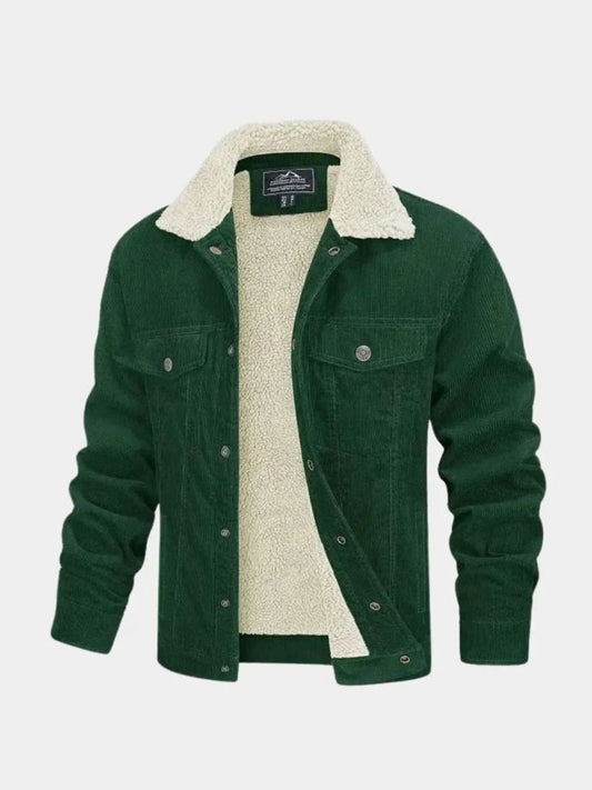 Heritage Corduroy Sherpa Jacket - Maison McAllister