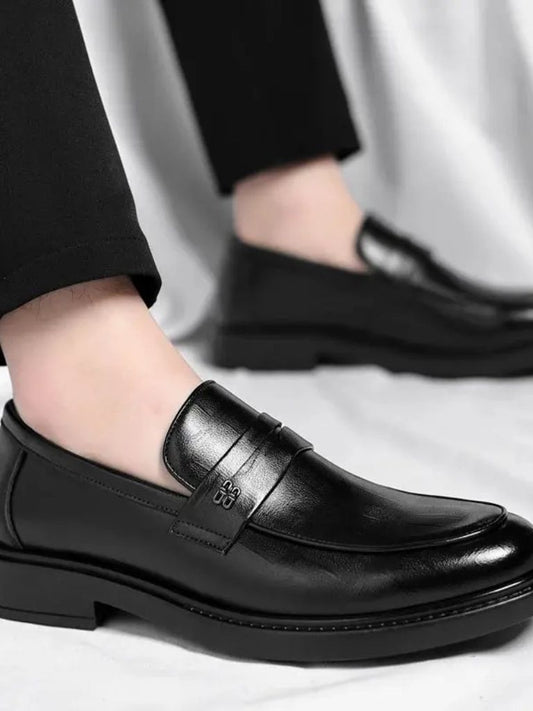 Leather Male Shoes Men Business - Maison McAllister