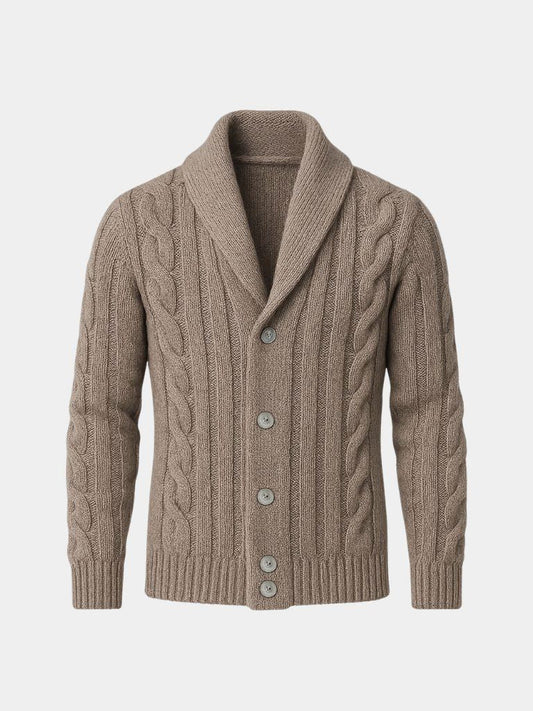 Men's Knitted Cardigan - Maison McAllister