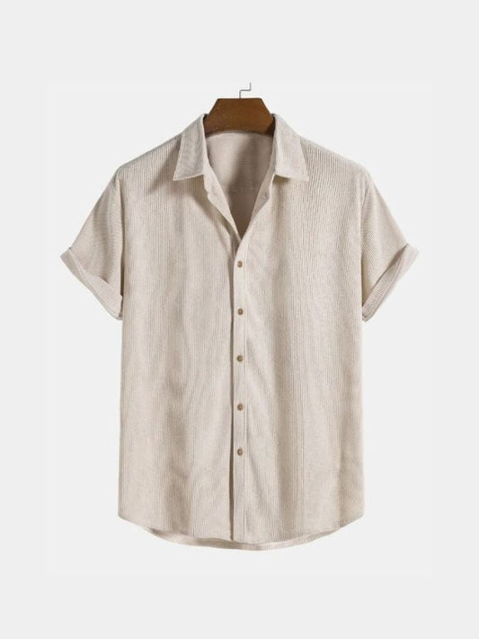 Minimalist Corduroy Shirt - Maison McAllister