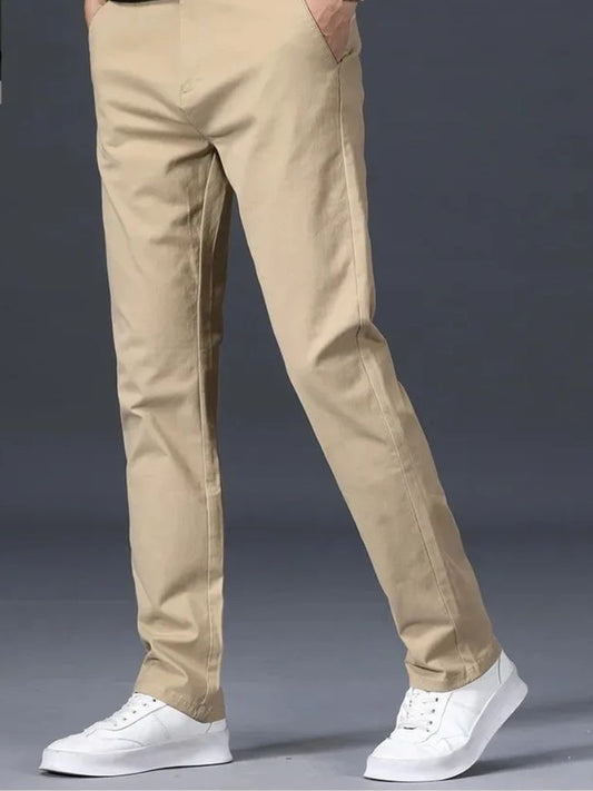 Minimalist Straight Trousers - Maison McAllister
