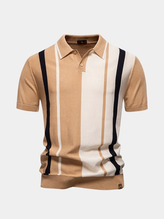 Retro Stripe Polo – Maison McAllister